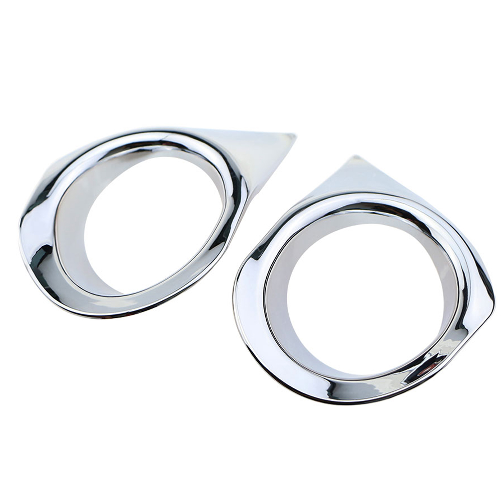 2Pcs Car Styling Chrome Front Left Right Fog Light Lamp Frame Cover Trim Decoration for Peugeot 2008 2014-2019 Car Accessories - Image 6