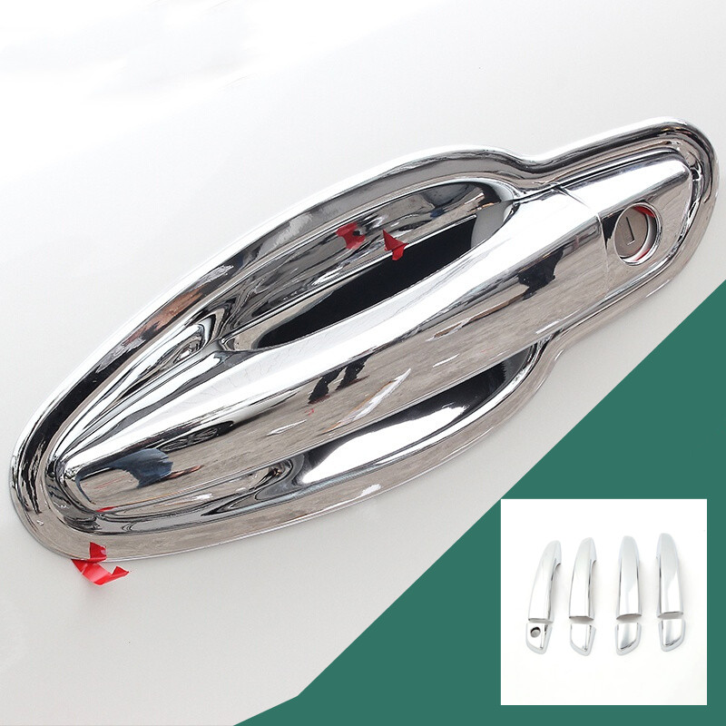ABS Chrome For Peugeot 3008 GT 5008 2nd 2017-2020 LHD Exterior Side Door Handle Sticker Cover Trim Car Accessories 8pcs - Image 2