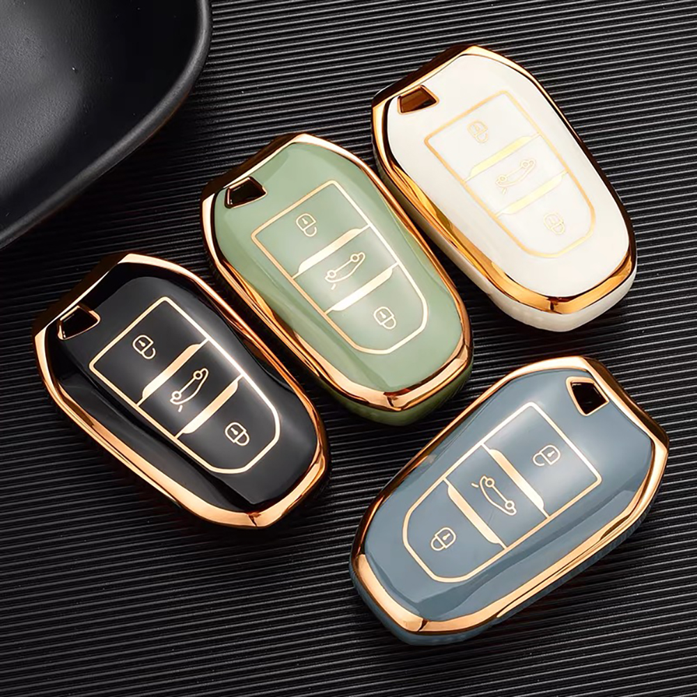New TPU Car Remote Key Case Cover Shell For Peugeot 308 408 508 2008 3008 4008 5008 Citroen C4 C4L C6 C3-XR Picasso DS3 DS4 DS5 - Image 2