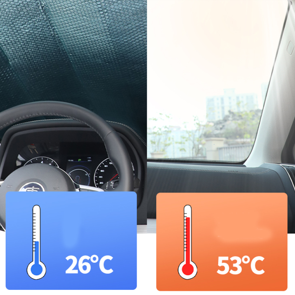 For Peugeot 308 Sedan 2007-2020 Car Sunshade Windshield Side Windows UV Reflector Sun Visor Auto Accessories 1 Set Cool Interior - Image 2